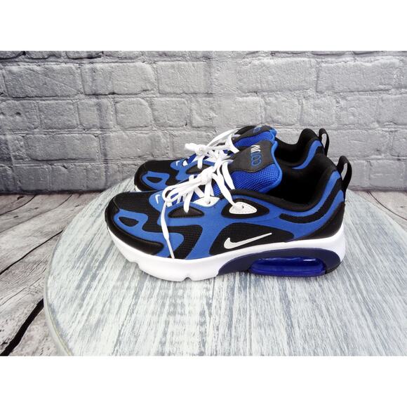 Nike Air Max 200 GS Team Royal/White-Black Youth 5.5Y	Women 7 New In Box - Picture 3 of 9